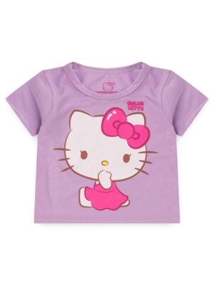 Conjunto Hello Kitty Delicada Lilás