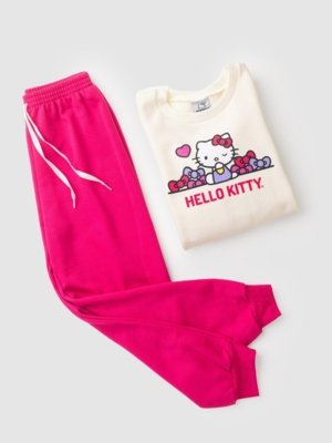 Conjunto Hello Kitty Piscadinha Da Hello Kitty branca