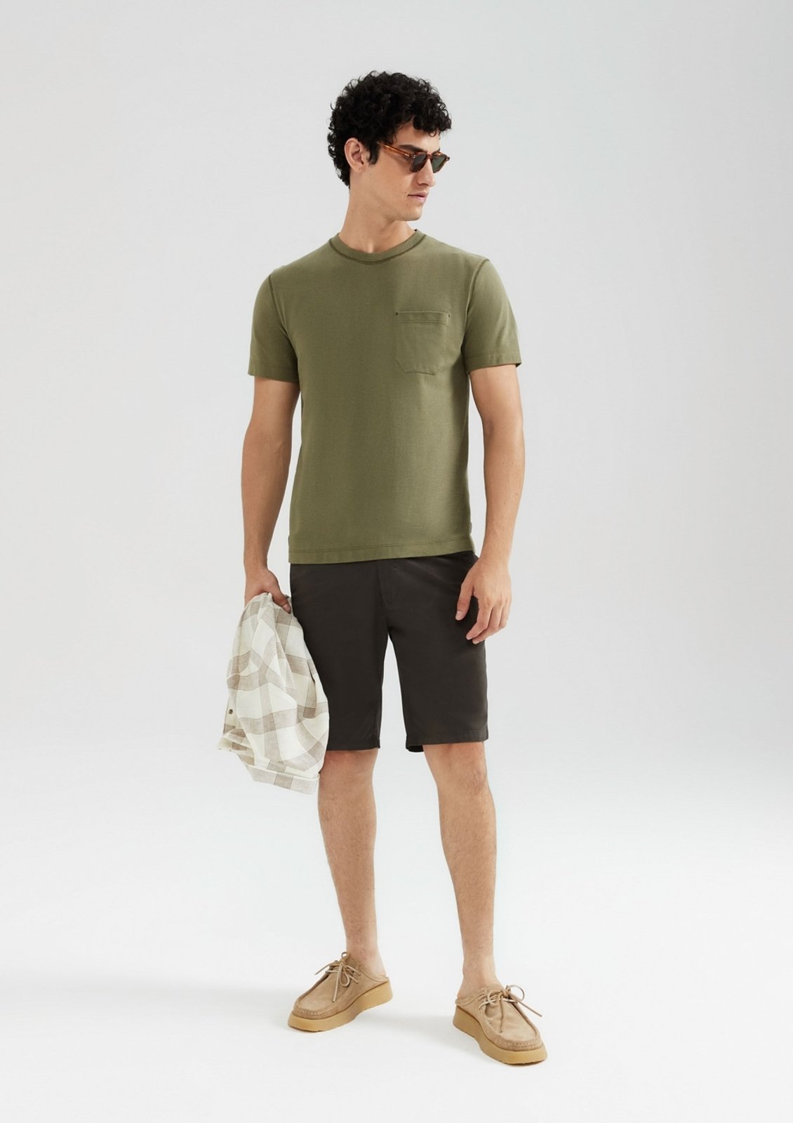 Bermuda Básica Masculina Chino