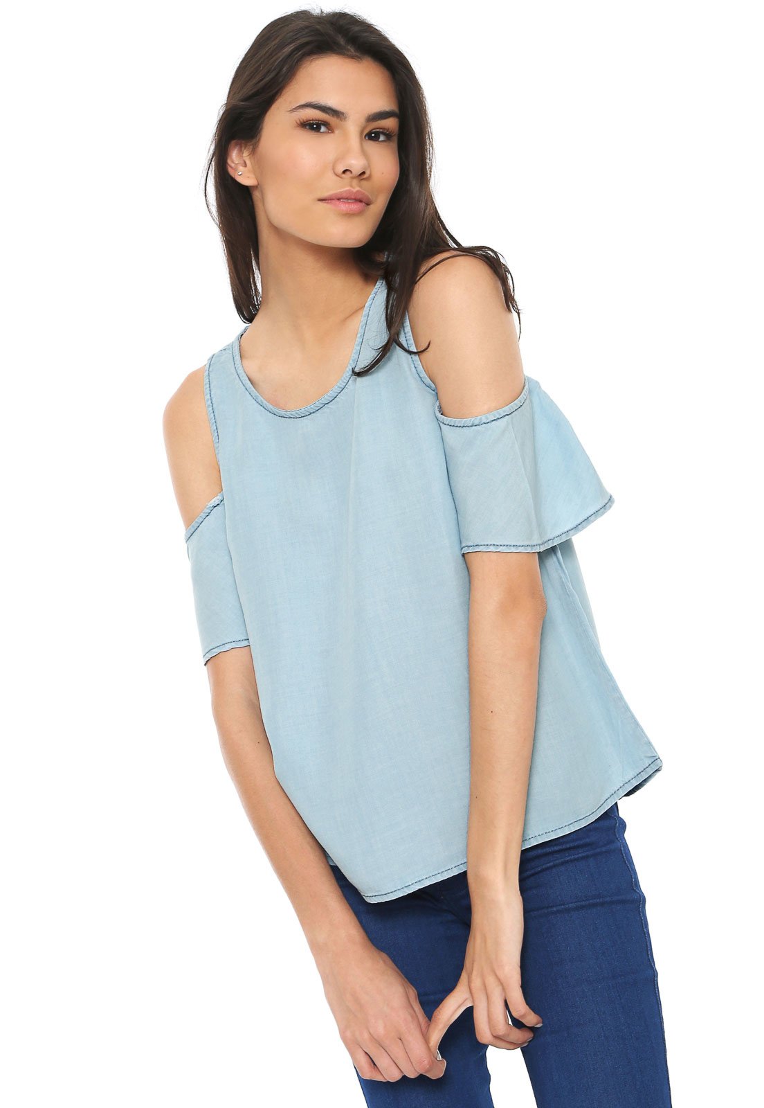 blusa jeans hering