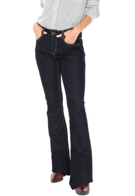 calça flare hering jeans