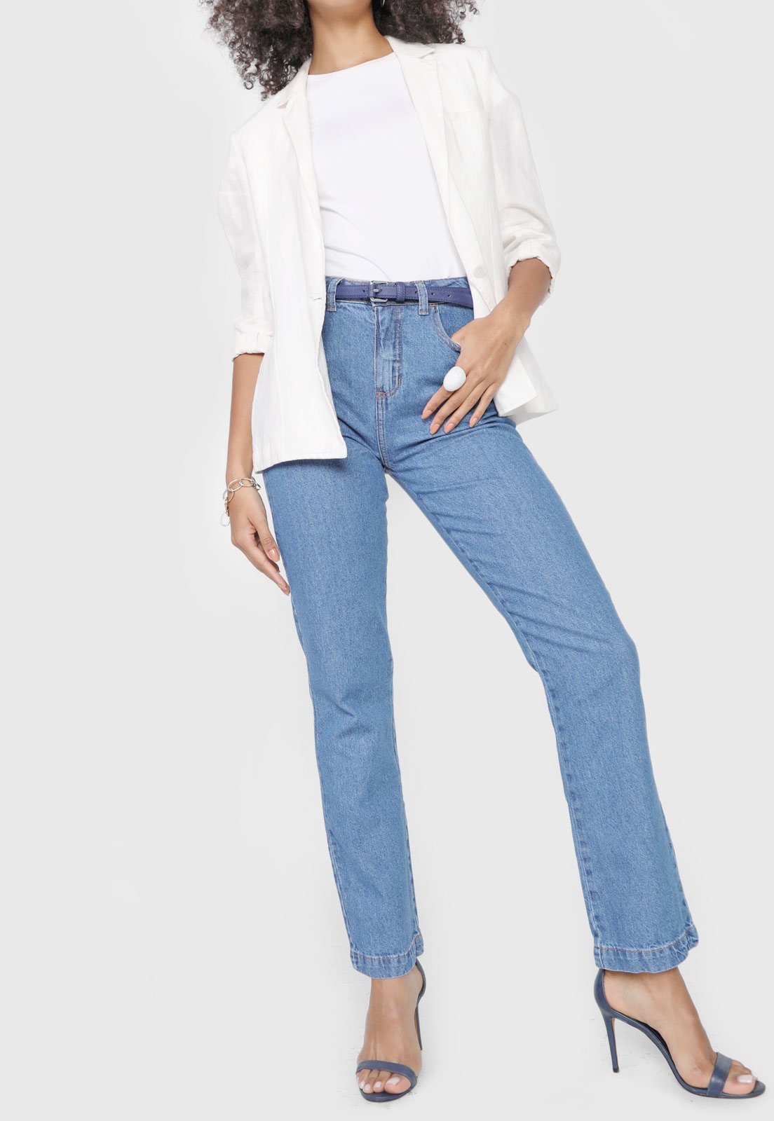 CALCA JEANS IMPACTO LISA - Impacto Moda