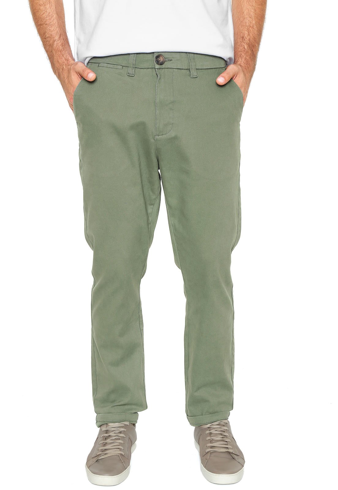 calça chino hering