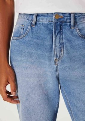 Calça Jeans Masculina Reta