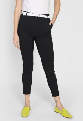 Calça Hering Chino Lisa Preta Menor preço em Calça Hering Chino Lisa Preta