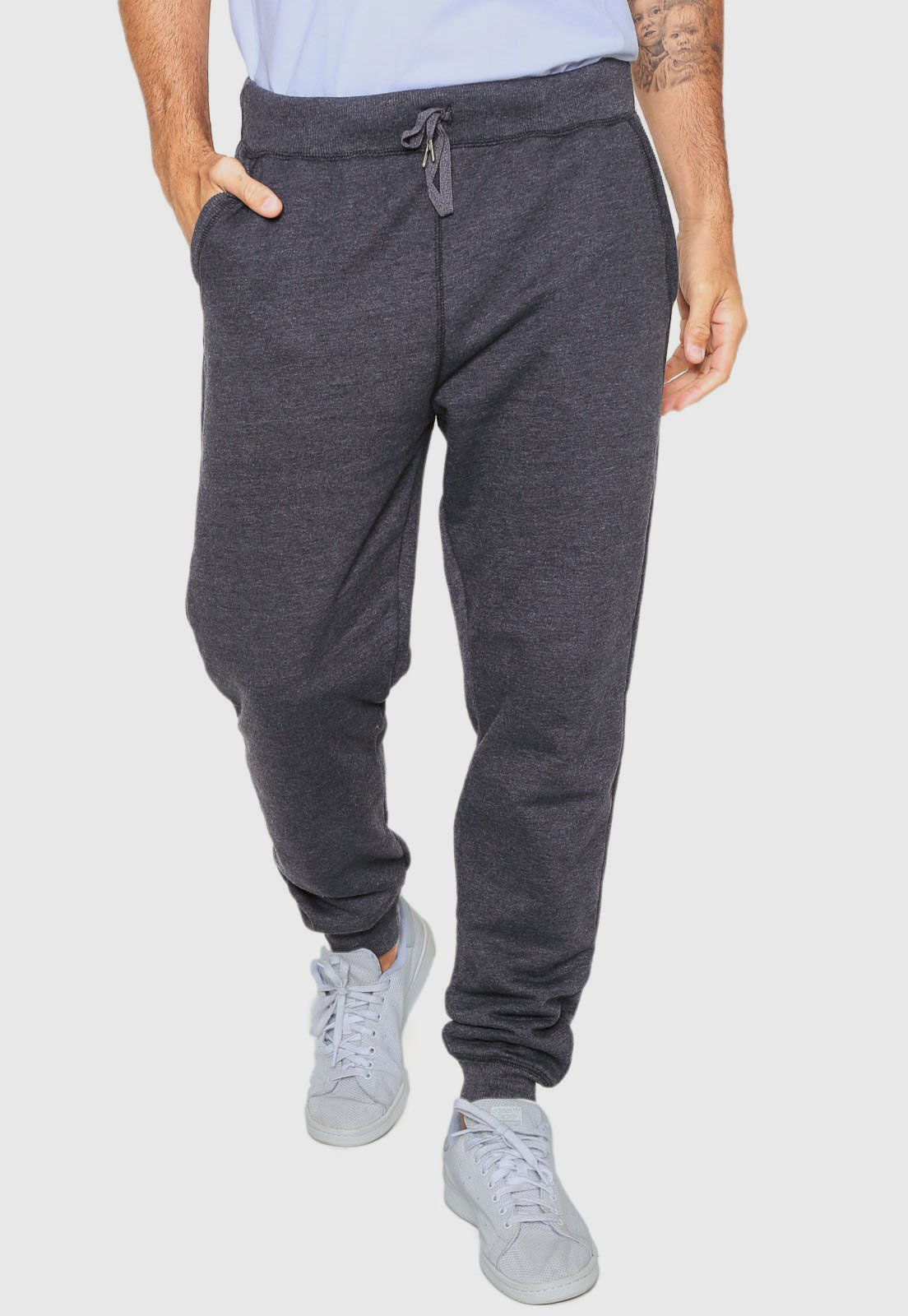 Calça jogger best sale moletom masculina