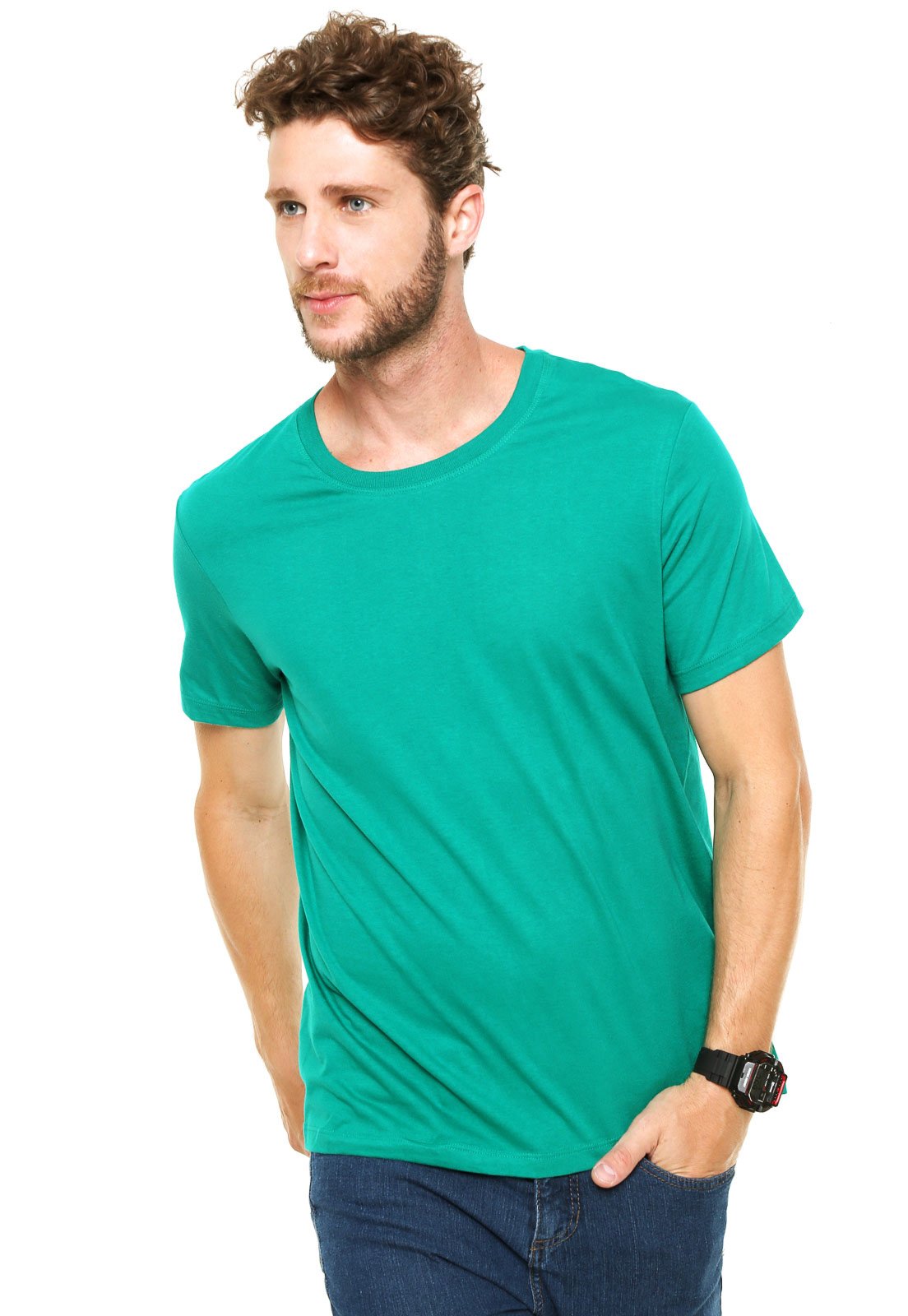 camiseta hering lisa
