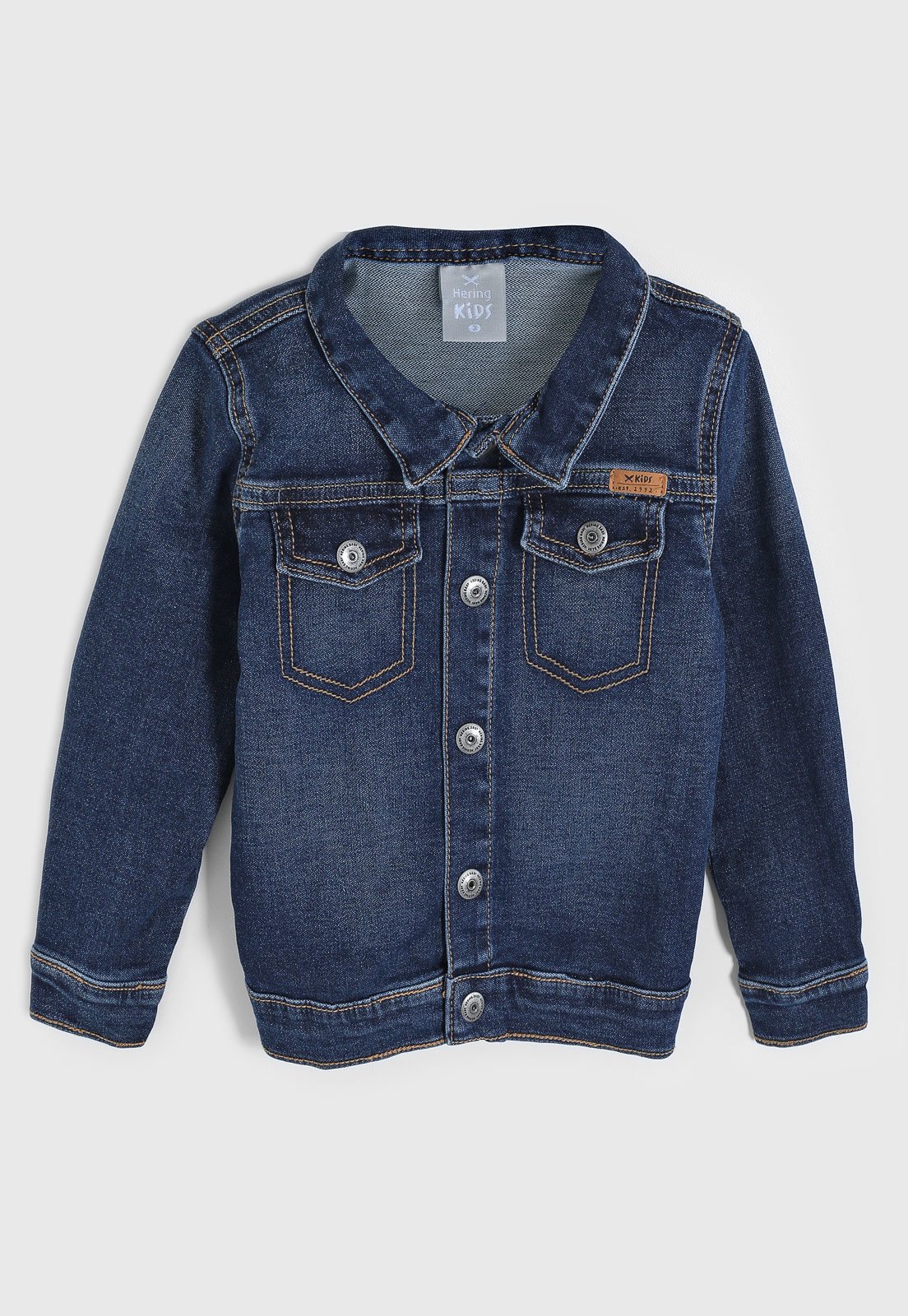 Jaqueta jeans best sale hering infantil