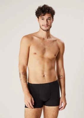 Kit Com 2 Cuecas Boxer Em Algodão