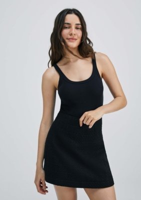 Kit Com 2 Regatas Básicas Femininas Slim Em Ribana Canelada
