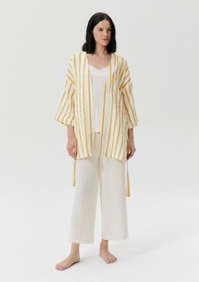 Robe Estampado Manga 7/8