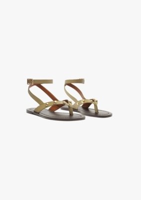 Sandália Rasteira Tachas Hering
