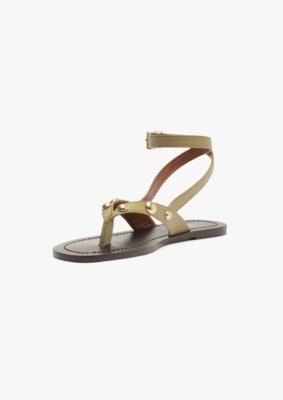 Sandália Rasteira Tachas Hering