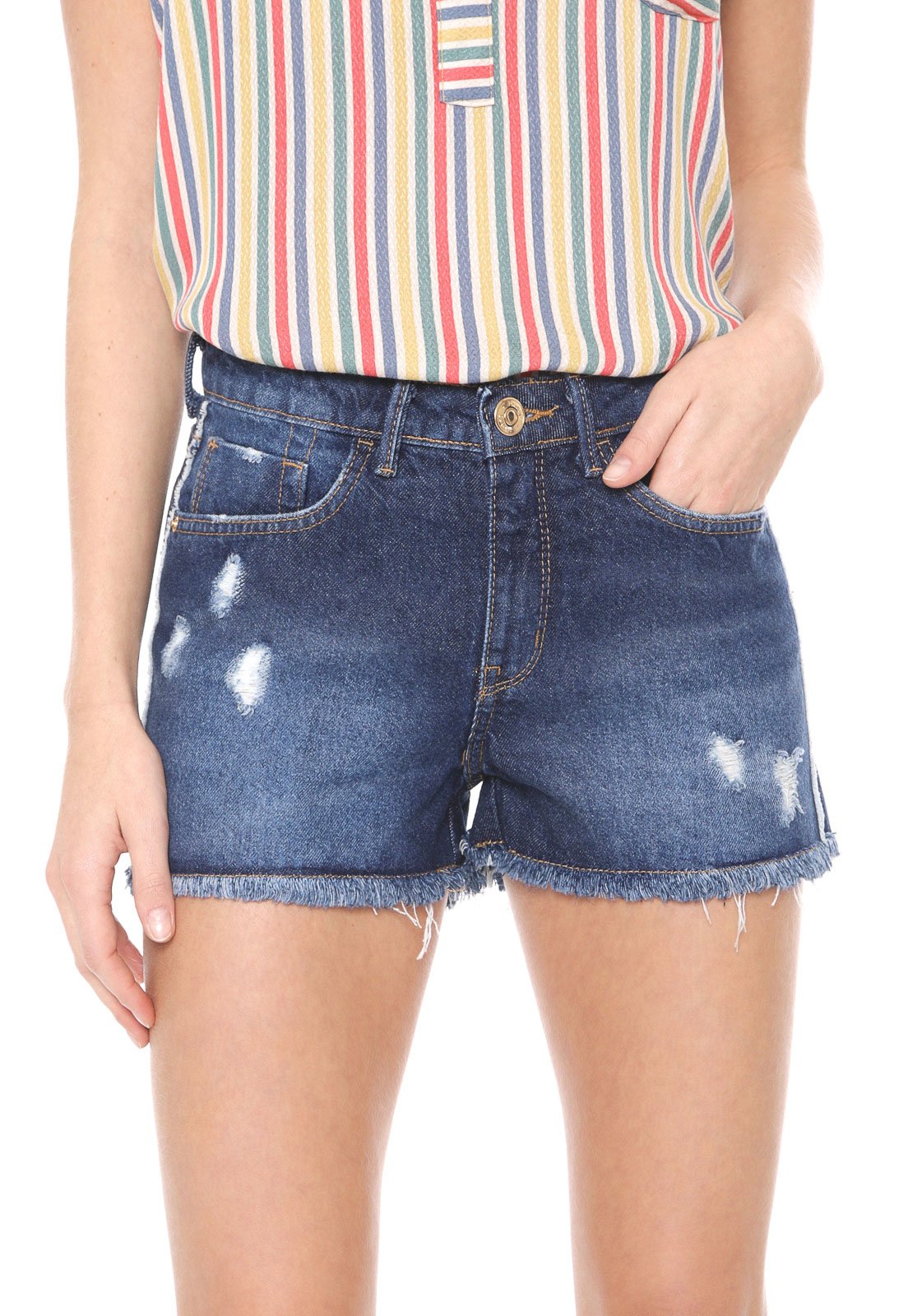 shorts jeans feminino hering