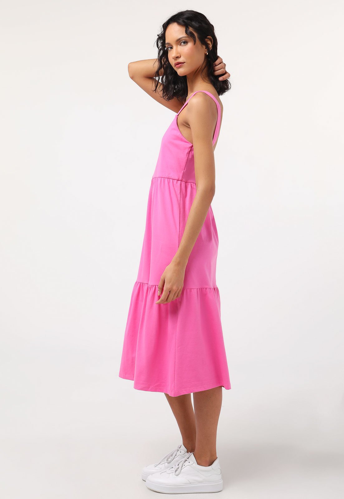 Vestidos Feminino Hering Rosa - Compre Já