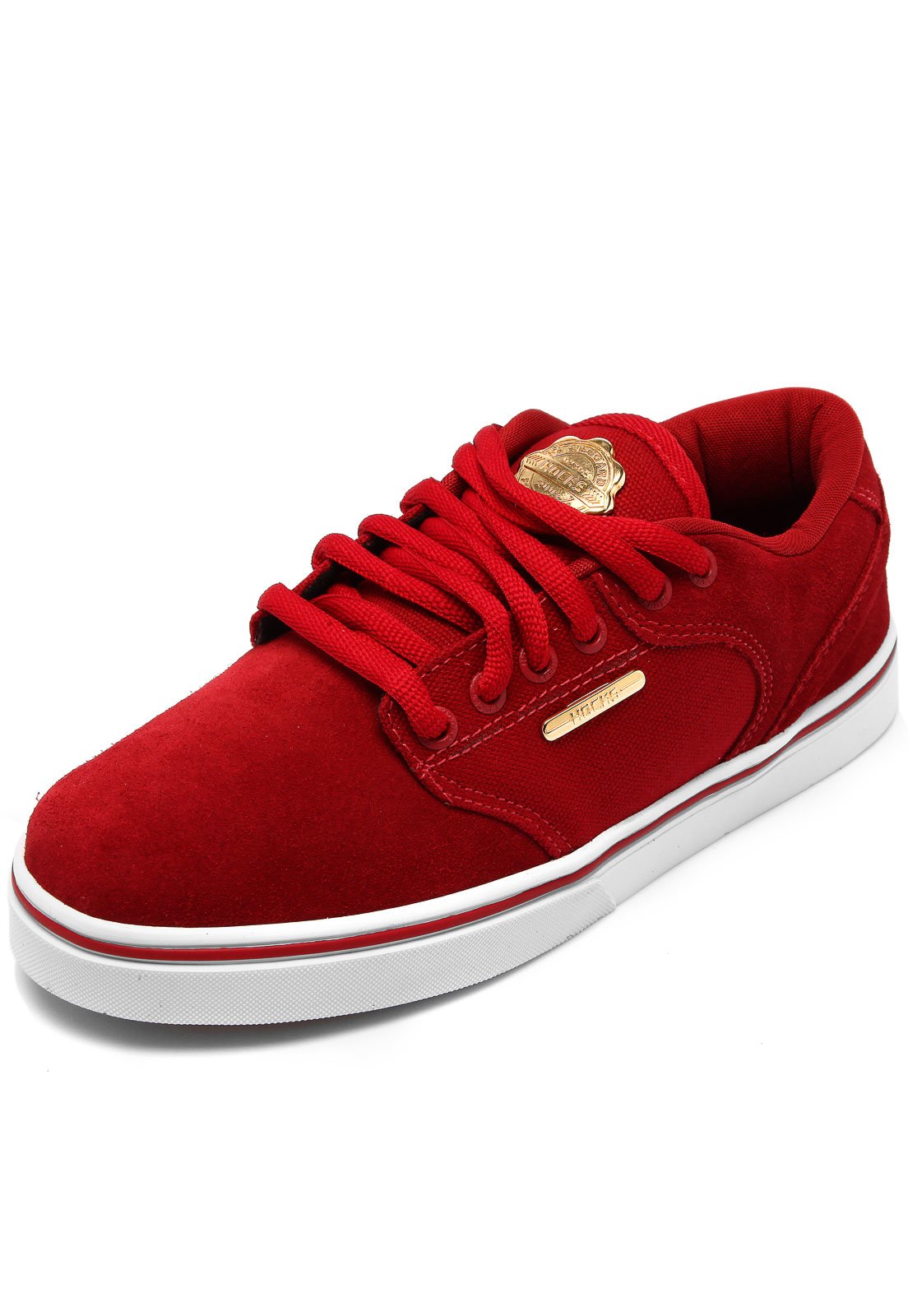 tenis hocks vermelho