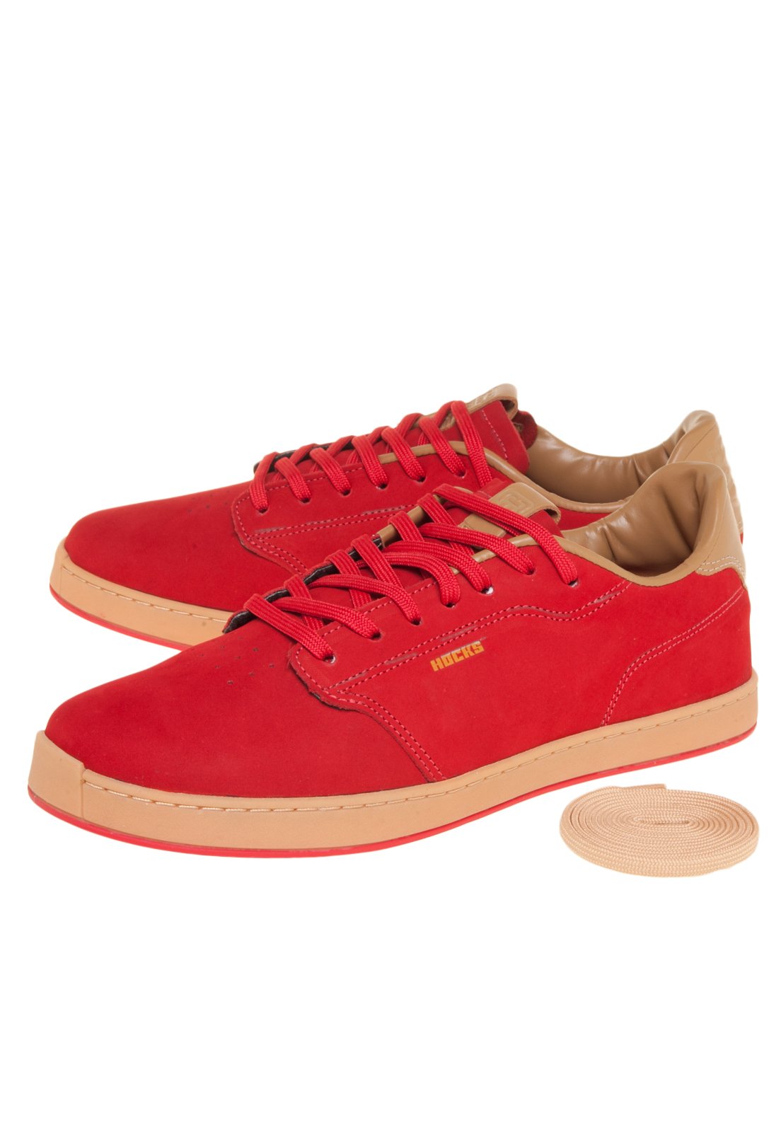 tenis hocks vermelho