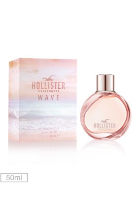Perfume Wave For Her Hollister 50ml Menor preço em Perfume Wave For Her Hollister 50ml