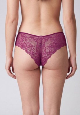Calcinha Hope Biquíni Renda Rosa