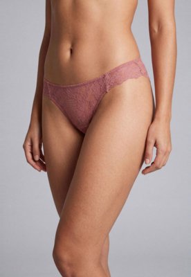 Calcinha Hope Biquíni Renda Rosa