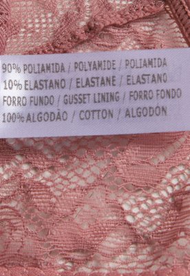 Calcinha Hope Fio Dental Renda Rosa