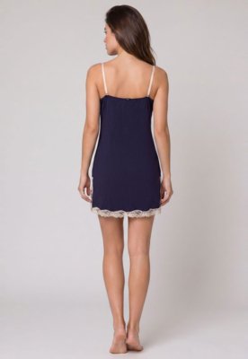 Camisola Hope Renda Azul Escuro