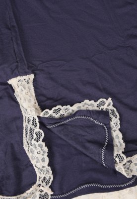 Camisola Hope Renda Azul Escuro