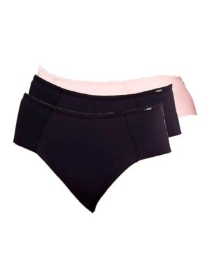 Kit com 3 Calcinhas Alta Hope 33860 Rosa