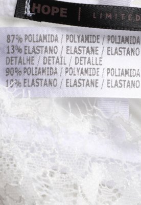 Sutiã Hope Balconet Renda Microfibra Branco