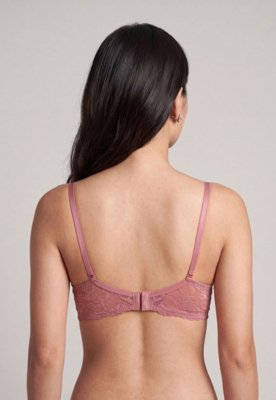 Sutiã Meia Taça Hope Renda Rosa