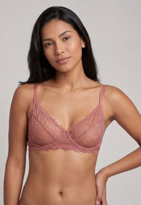 Sutiã Meia Taça Hope Renda Rosa