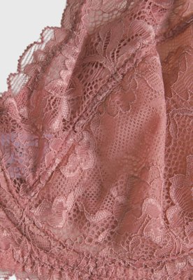 Sutiã Meia Taça Hope Renda Rosa