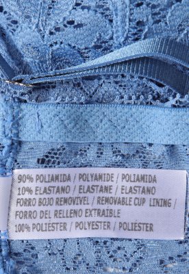 Sutiã Top Hope Renda Azul