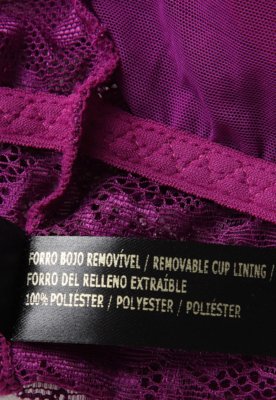 Sutiã Top Hope Renda Roxo