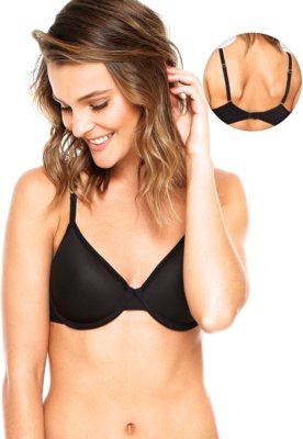 Sutiã Hope Meia-Taça Slim Preto Menor preço em Sutiã Hope Meia-Taça Slim Preto
