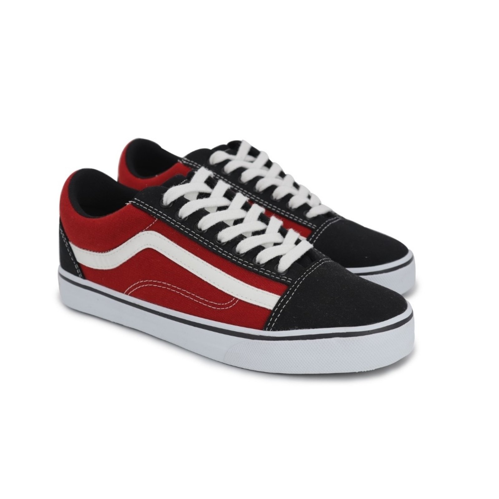 Old skool 2025 vermelho e preto