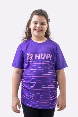 Camiseta HUPI Infantil Malta Roxo Roxo