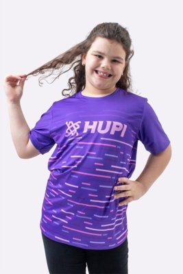 Camiseta HUPI Infantil Malta Roxo Roxo