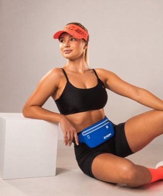 Pochete HUPI Slim Azul Azul