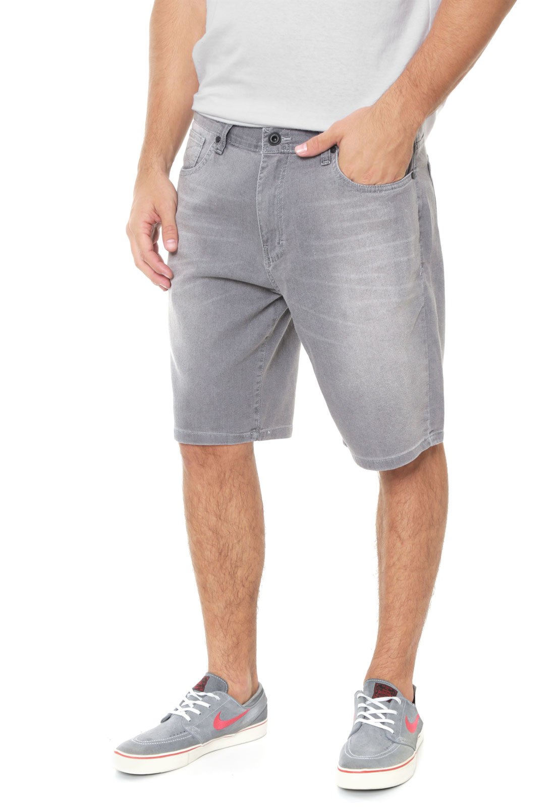 bermuda jeans masculina hurley