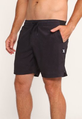 Bermuda Água Hurley Reta Galaxy Preta Menor preço em Bermuda Água Hurley Reta Galaxy Preta