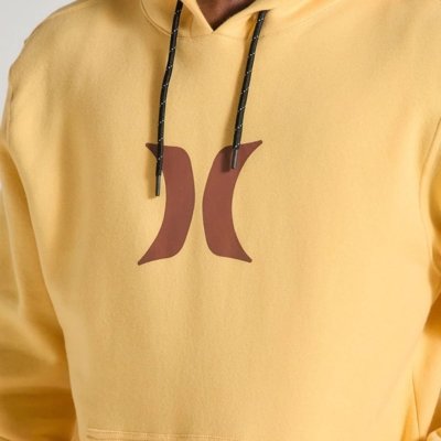Moletom  Básico Hurley Icon - AMARELO