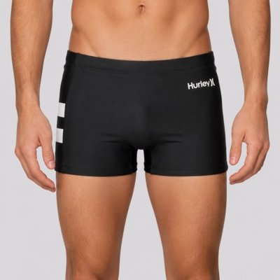 Sunga Hurley Boxer Block Preta
