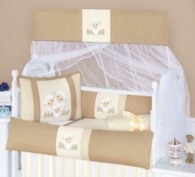 Kit Berço Americano 9 Peças I9 baby Sonho Carneirinho Caqui é boa?