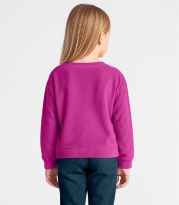 Moletom Infantil Menina Com Laço Infinita Cor Roxo