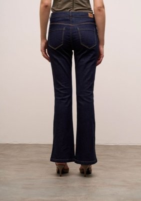 Calça Iódice Boot Cut Alta - Azul