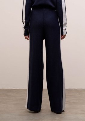 Calça Iódice Reta Alta - Azul