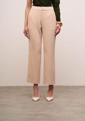 Calça Iódice Reta Alta - Off-white