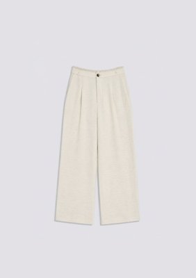 Calça Iódice Reta Média - Off-white