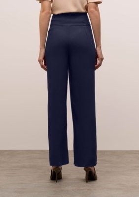 Calça Iódice Wide Alta - Azul